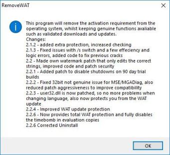 Wat Remover Windows 10